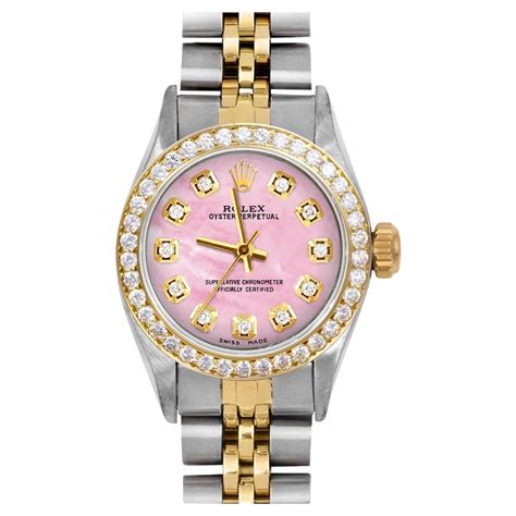 rolex mop diamond dial|rolex women's diamond bezel.